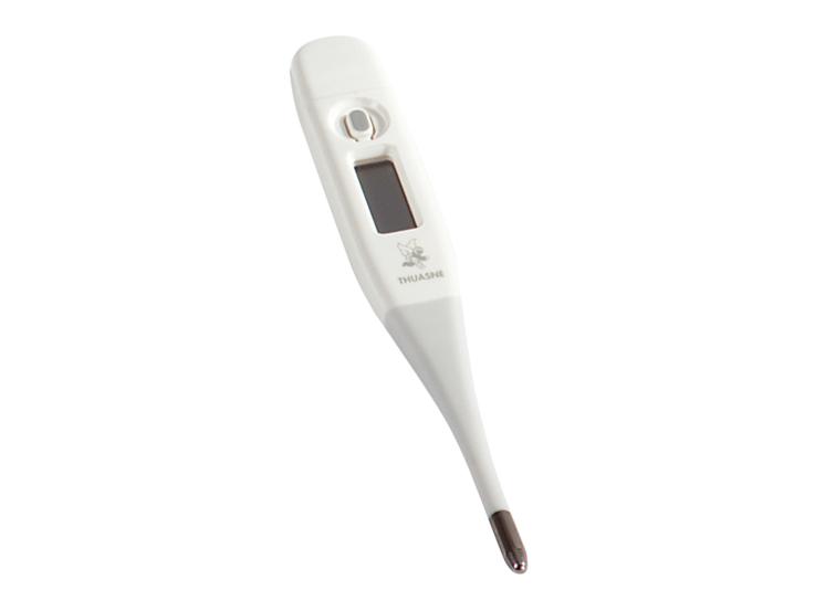 Digital baby thermometer with a flexible tip